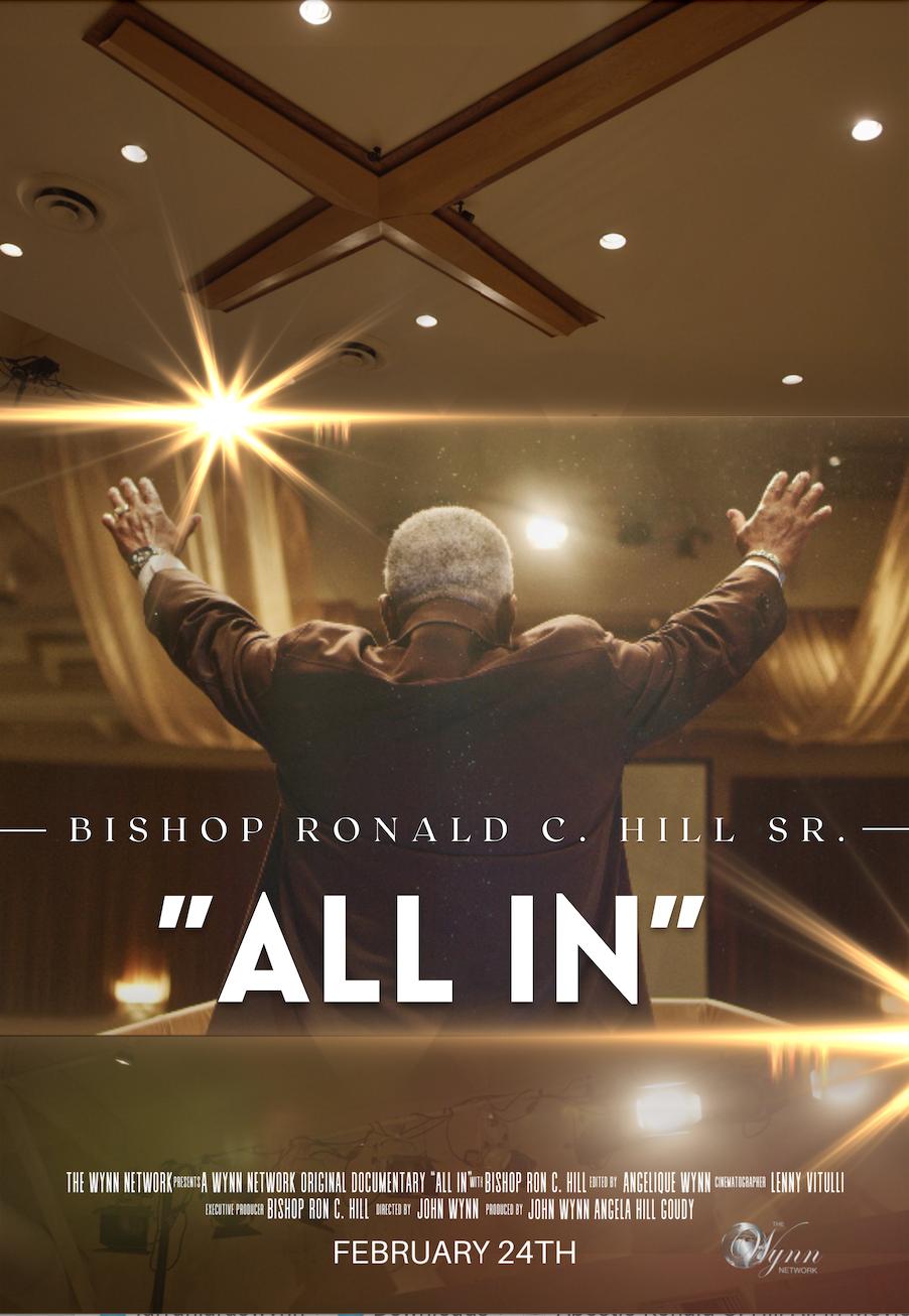 Bishop Ronald C. Hill's All In: The Documentary poster